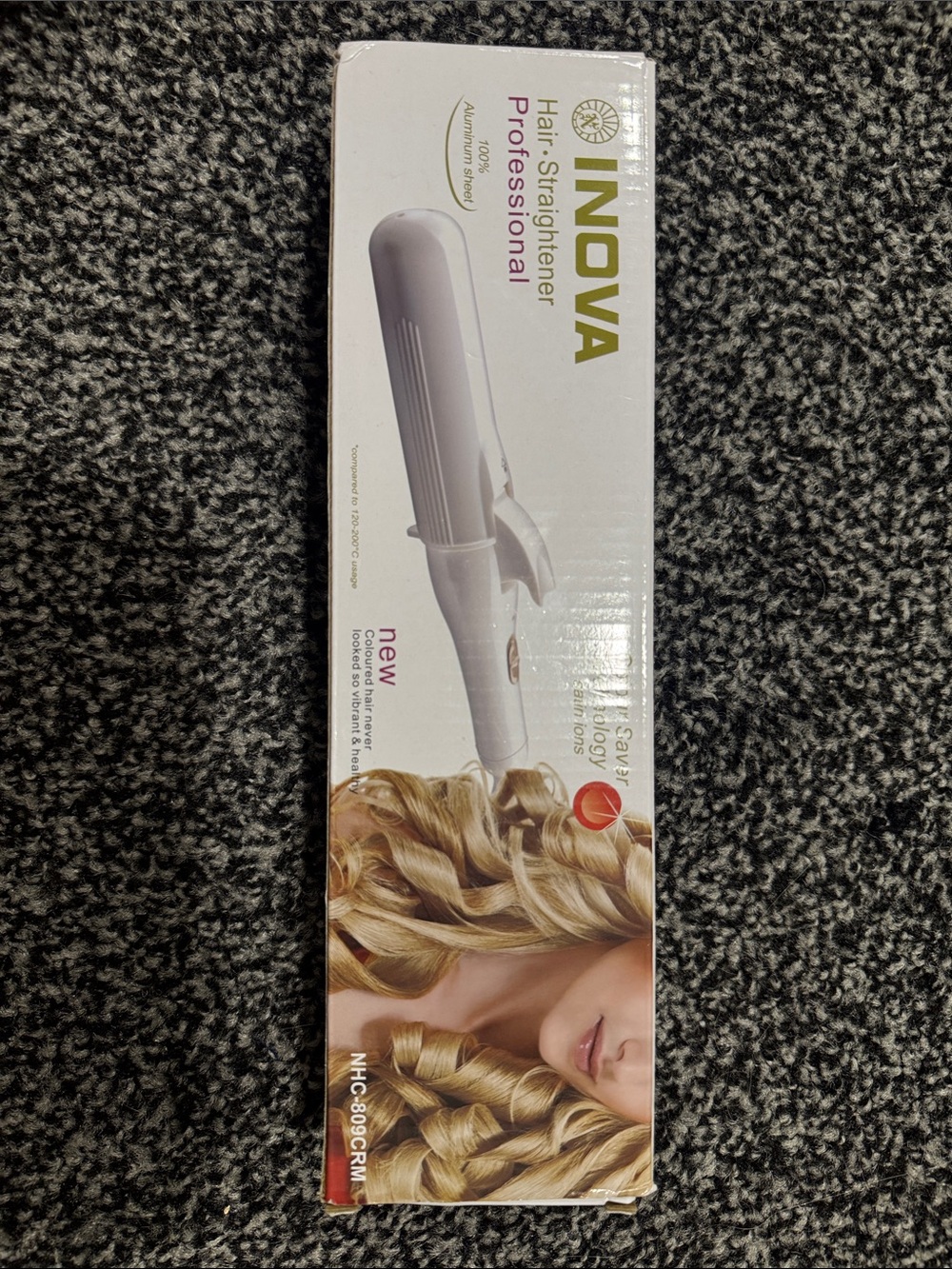 White Hair Straightener & Styler - Professional Results